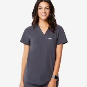 FIGS Clothing Livingston Scrub Pants Charcoal XS Extra Small NWOT